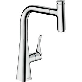 Смеситель Hansgrohe Metris Select, вилив 222мм хром (14857000)