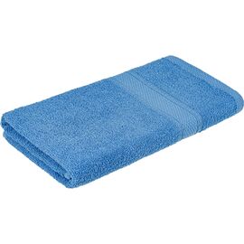 Полотенце Home Line махровое бордюрное (голубое) 400 гр/м2, 70х140 см (181823)