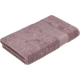 Полотенце Home Line махровое бордюрное (темно-сиреневое) 500 гр/м2, 70х140 см (181795)