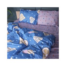 Постельное белье MirSon Бязь Premium 17-0470 Love lemon King Size (2200003338102)