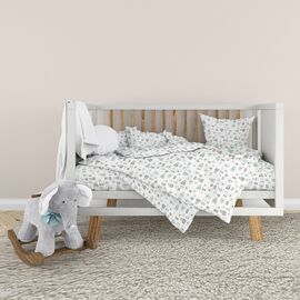 Детский постельный набор Home Line Тедди (кофейно-ментоловый) (181499)