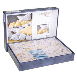 Постельное белье Home Line Сатин Тенсел Мора евро (187070)