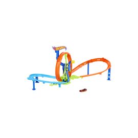 Автотрек Hot Wheels Stunt tracks Гонки на виражах (JBX65)