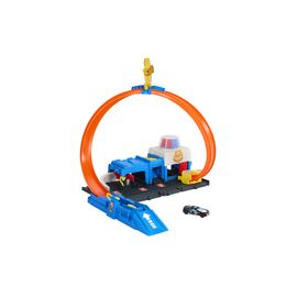 Автотрек Hot Wheels City Суперполицейский участок (JBM71)