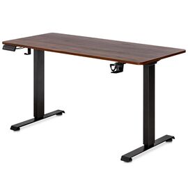 Комп'ютерний стіл Mealux PowerDesk Duo Walnut (EVO-242 Duo Walnut /B)