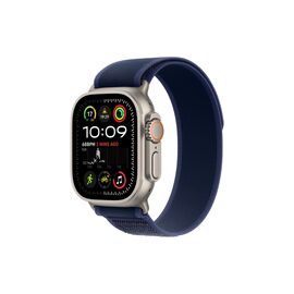 Смарт-часы Apple Watch Ultra 2 2024 GPS + Cellular 49mm Natural Titanium Case with Blue Trail Loop - S/M (MX4J3UL/A)