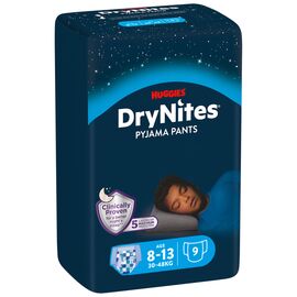 Подгузник Huggies DryNites для мальчиков 8-15 лет 9 шт (5029053527598)