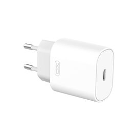 Зарядное устройство XO L91EU 1хType-C PD25W White (L91-WH)