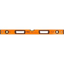Уровень Neo Tools S 400 алюминиевый, 80 см, 3 капсулы, 2 отверстия для рук (71-143)