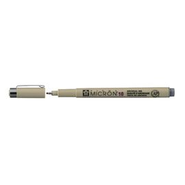 Лайнер Sakura Pigma Micron (10) 0,6 мм Серый (084511333703)