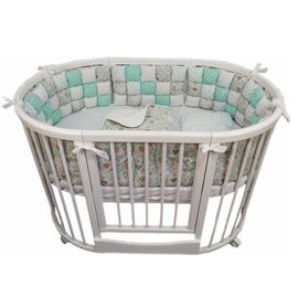 Дитячий постільний набір Ingvart Бісквітна м'якість у ліжечко Smart Bed (9016-01)