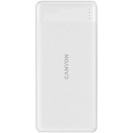 Батарея универсальная Canyon PB-109 10000 mAh PD/18W QC/3.0/20W White (CNE-CPB1009W)