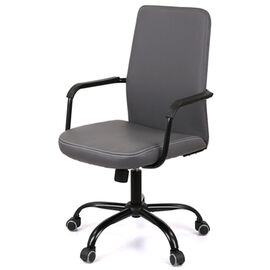 Офисное кресло Аклас Бейкер KD TILT Серый (PU grey) (00146353)