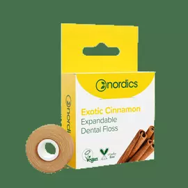 Зубная нить Nordics Expandable Dental Floss Exotic Cinnamon 30 м (3800500324111)