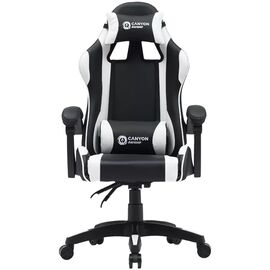 Кресло игровое Canyon Core SGCH2 Black/White (CNE-SGCH2W)