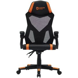 Кресло игровое Canyon Flow MCH01 Mesh Black/Orange (CNE-MCH01)
