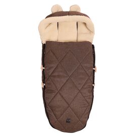 Чехол для ног Kaiser XL EARS WOOL 2 в 1, зимний, коричневый (6582575)