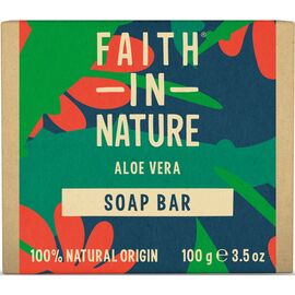 Твердое мыло Faith in Nature Натуральное С алоэ вера 100 г (708002100741)