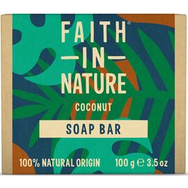 Твердое мыло Faith in Nature Натуральное С кокосом 100 г (708002300363)