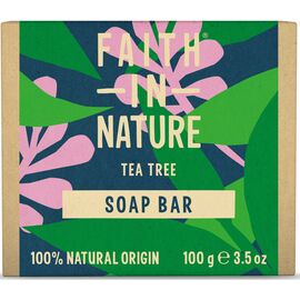 Твердое мыло Faith in Nature Натуральное С чайным деревом 100 г (708002100543)