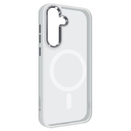 Чохол до мобільного телефона Armorstandart Unit MagSafe Samsung S25 Plus Matte Clear Silver (ARM82264)