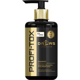 Шампунь Dalas Cosmetics Profi-Tox Shampoo С кератином, коллагеном и гиалуроновой кислотой 1000 г (4262396141477)