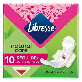 Гигиенические прокладки Libresse Natural Care Ultra Clip Normal 10 шт (7322540523300)