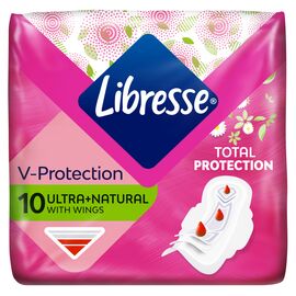 Гигиенические прокладки Libresse Ultra Normal Aloe Vera & Camomile 10 шт (7322540344059)