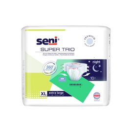 Подгузники для взрослых Seni Super Trio Extra Large 130-170 см 10 шт (5900516803490)