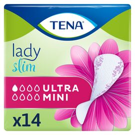 Урологические прокладки Tena Lady Slim Ultra Mini 14 шт. (7322540013658/7322541115832)