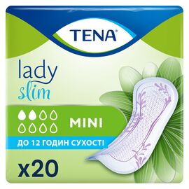 Урологические прокладки Tena Lady Slim Mini 20 шт. (7322540852486)