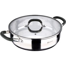 Сотейник Bergner Midnight з кришкою 28 см, 3.8 л (BG-32128-MM)