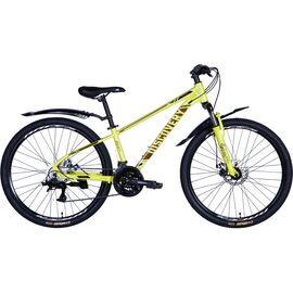 Велосипед Discovery 26" Bastion AM DD рама-13" Al жовтий 2025 (OPS-DIS-26-618)
