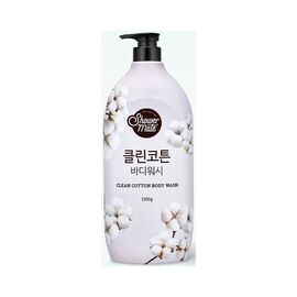 Гель для душа KeraSys Shower Mate Clean Cotton 1200 мл (8801046307458)