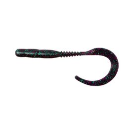 Силикон рыболовный Reins Curly Curly 4" 012 Junebug (15 шт/уп.) (1552.00.35)