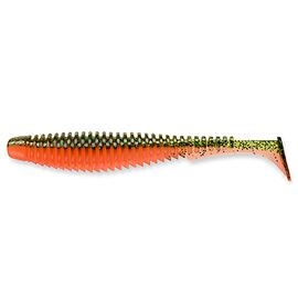 Силікон рибальський FishUP U-Shad 3" 205 - Watermelon/Orange (9шт/уп) (1864.15.16)