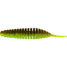 Силикон рыболовный FishUP Tanta 3" 204 - Green Pumpkin/Chartreuse (6шт/уп) (1862.00.18)