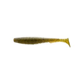 Силикон рыболовный FishUP U-Shad 3.5" 074 - Green Pumpkin Seed (8шт/уп) (1864.09.64)