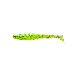 Силікон рибальський FishUP U-Shad 4" 055 - Chartreuse/Black (8шт/уп) (1862.03.15)