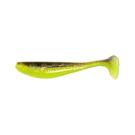 Силікон рибальський FishUP Wizzle Shad 5" 203 - Green Pumpkin/Flo Chartreuse (4шт/уп) (1862.00.43)