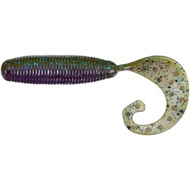 Силикон рыболовный Reins Fat G-Tail Grub 3" 060 Onga River Moneybait (10 шт/уп.) (1552.08.61)