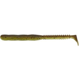 Силікон рибальський Reins Rockvibe Shad 4" B08 Green Pumpkin Chart Melon (9 шт/уп.) (1552.08.98)