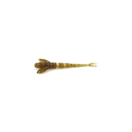 Силикон рыболовный FishUP Flit 1.5" 074 - Green Pumpkin Seed (10шт/уп) (1862.00.74)