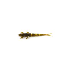 Силикон рыболовный FishUP Flit 3" 074 - Green Pumpkin Seed (8шт/уп) (1862.00.95)