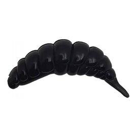 Силікон рибальський FishUP Ozi 1.2" 101 - Black, cheese taste (10шт/уп) (1864.14.04)