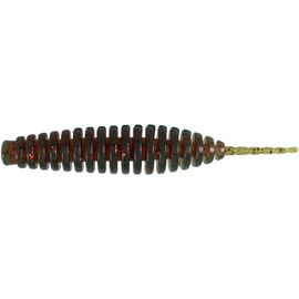 Силикон рыболовный FishUP Tanta 2" 019 - Motor Oil/Red (9шт/уп) (1864.13.89)