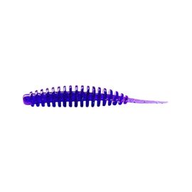 Силикон рыболовный FishUP Tanta 3.5" 060 - Dark Violet/Павлина&Silver (5шт/уп) (1864.04.55)