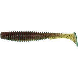 Силікон рибальський FishUP U-Shad 2" 019 - Motor Oil/Red (10шт/уп) (1864.13.93)