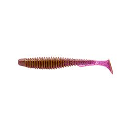 Силикон рыболовный FishUP U-Shad 3" 016 - Lox/Green&Black (9шт/уп) (1862.03.30)