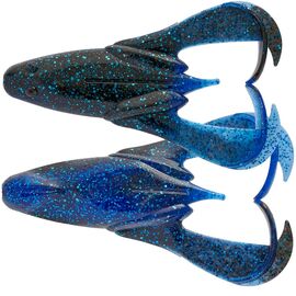 Силикон рыболовный Keitech Noisy Flapper 3.5" (5 шт/уп) к413 black blue (1551.12.72)